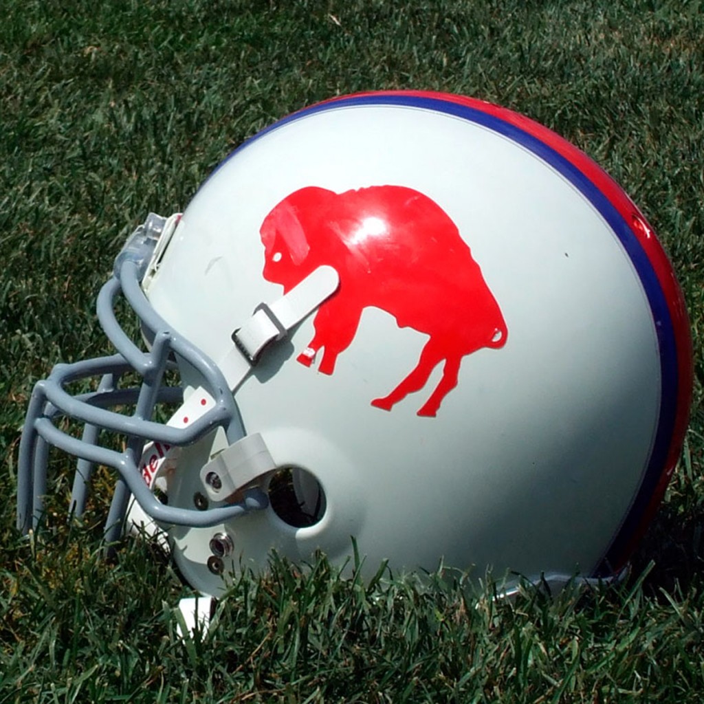 bills helmet- 4in x 4in