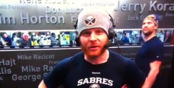 John Scott photobombs Steve Ott