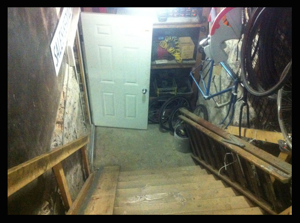 Basement stairs