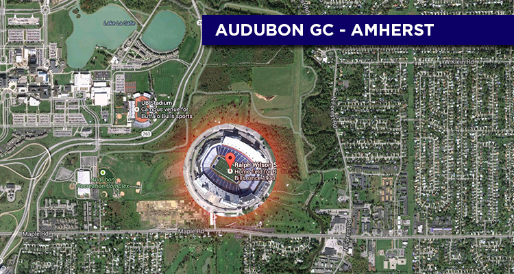 Proposed Amherst location for new stadium. It was proposed by us, but still.